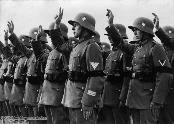 The Reichswehr Swears an Oath of Allegiance to Adolf Hitler on the Day of Hindenburg’s Death (August 2, 1934)